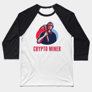 Crypto Miner Baseball T-Shirt